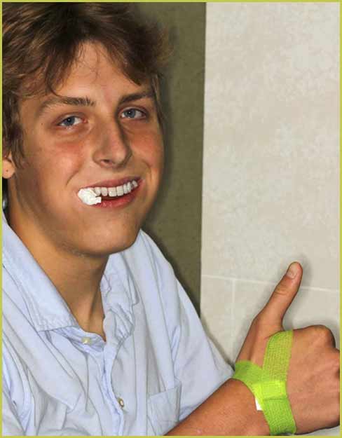 dental extraction patient