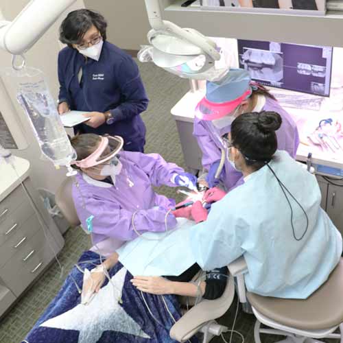 staff working